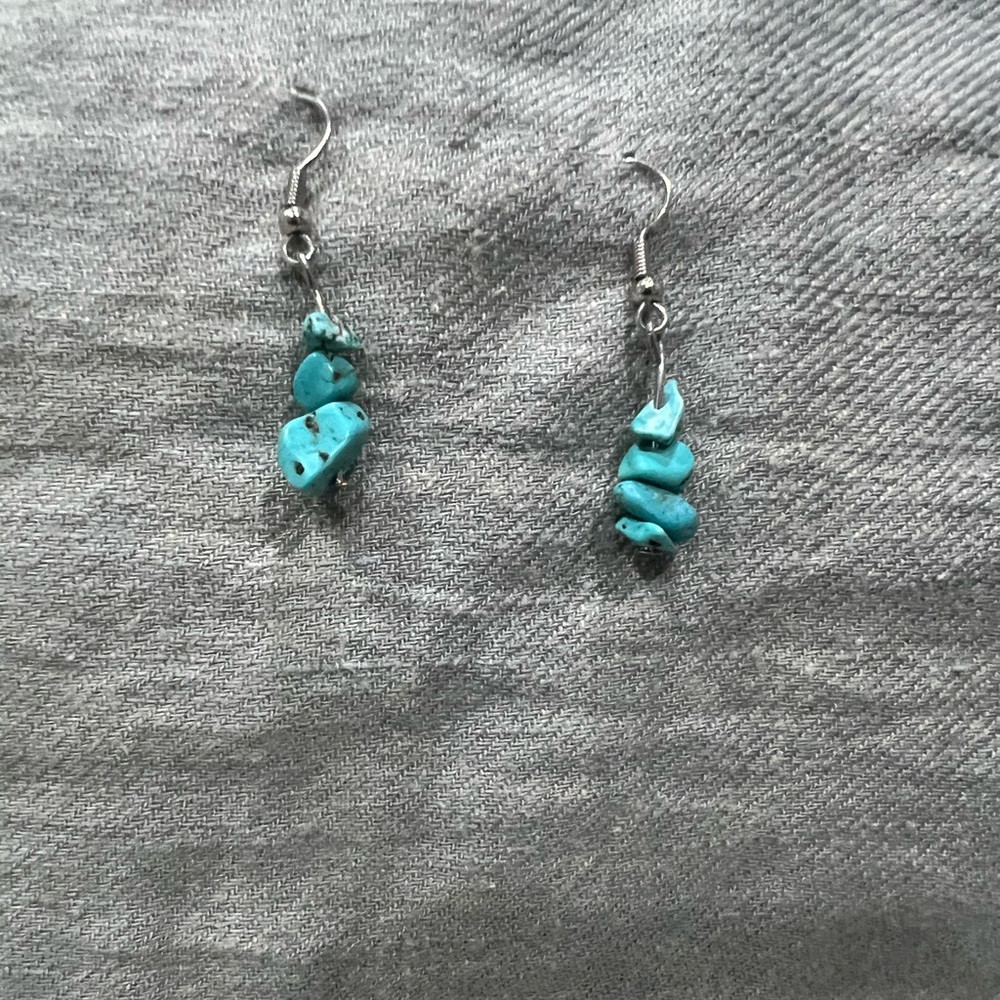 Turquoise drop earrings